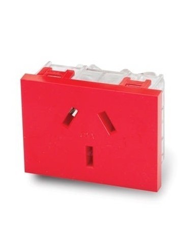 Cambre 7604 Mod Toma 10a Nor Rojo...