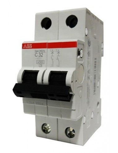 Abb Sh202 L-c32 Termomagnetica Din 2...