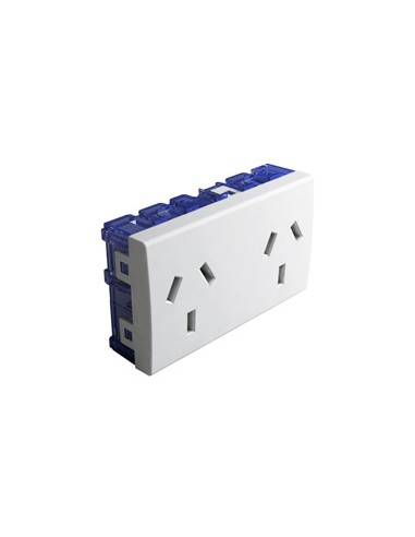 Teclastar 45287 Toma Doble 3 Mod -...